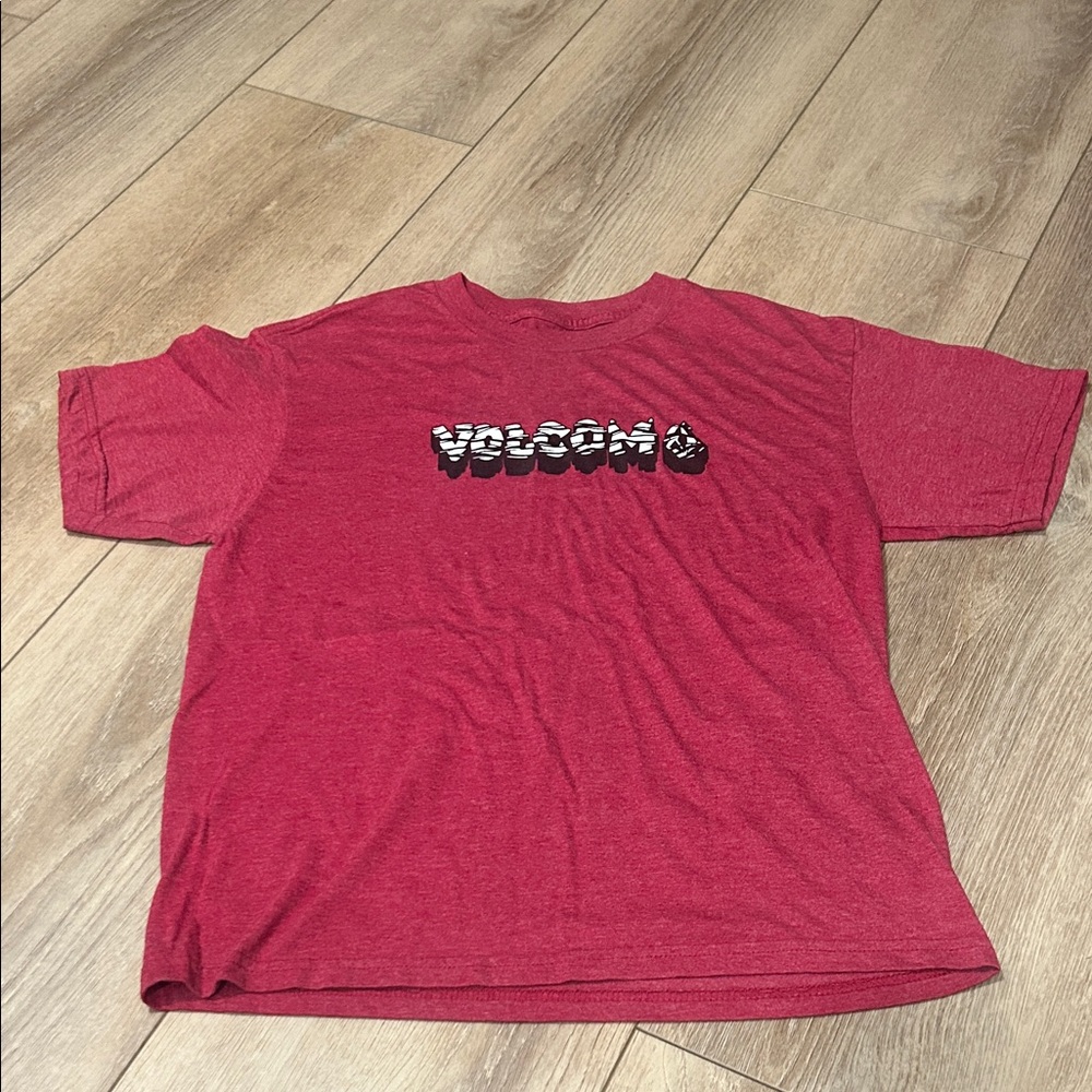 Volcom Kids Graphic Red Tee